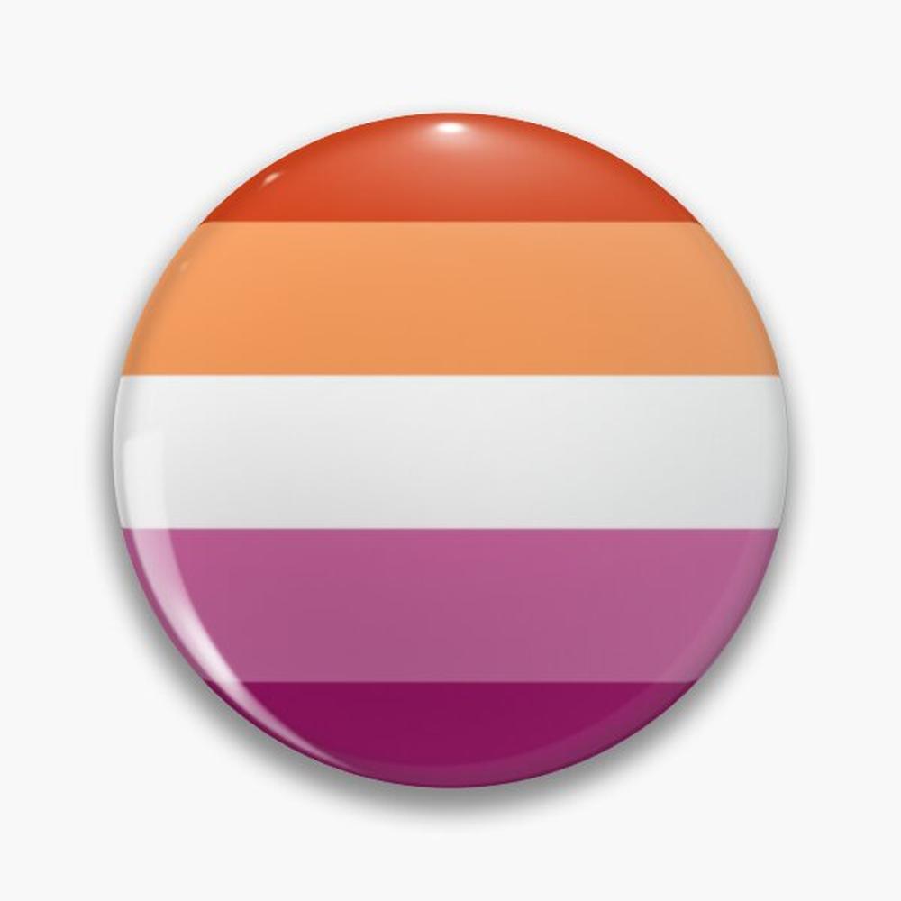 Ethnic Modern Fashion - Lesben-Stolz-Flagge, Anstecknadel, Knöpfe, Broschen, Schmuckzubehör, individuelle