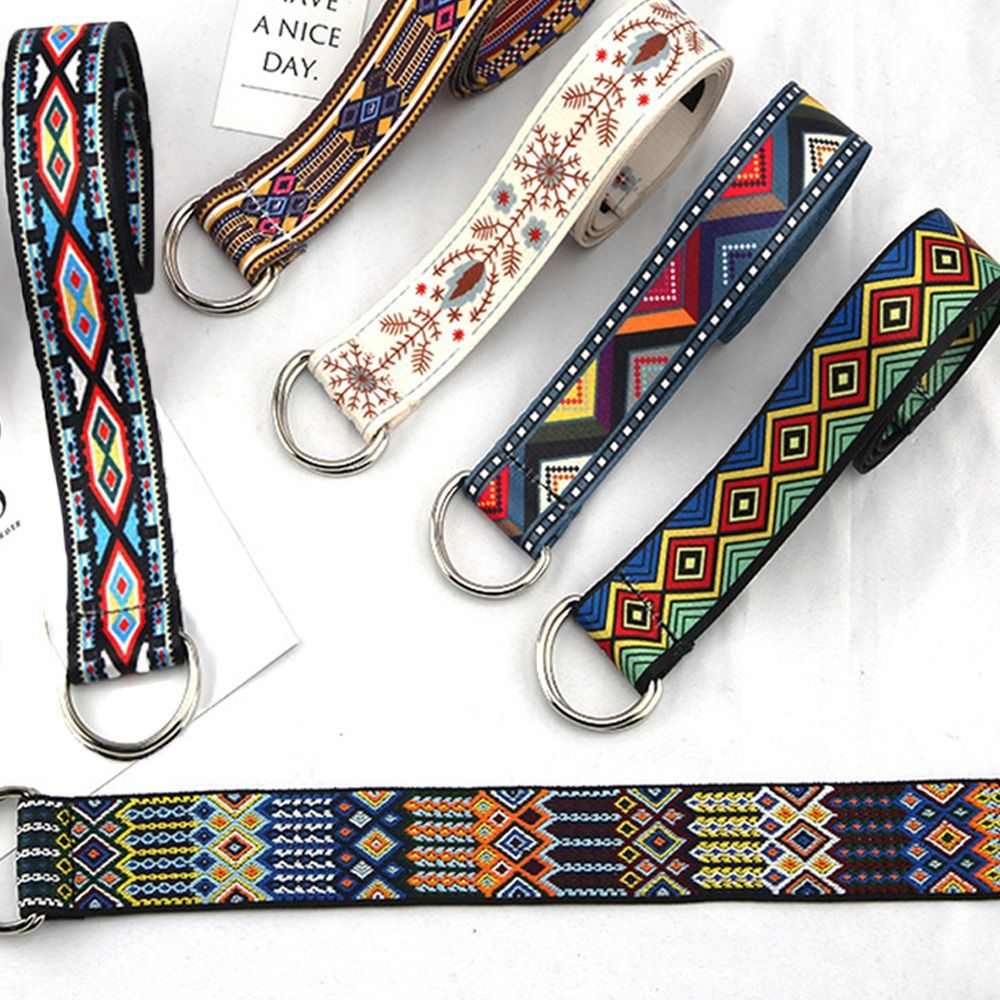 Men'S Ethnic Fashion Trends - Frauen Männer Nylon geflochtene Leinwand Doppel