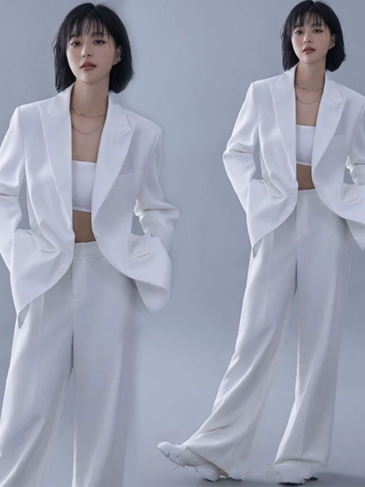 Ethnic Fashion Images - Weißer Anzug Themenmode Magazin Persönliches Coverbild