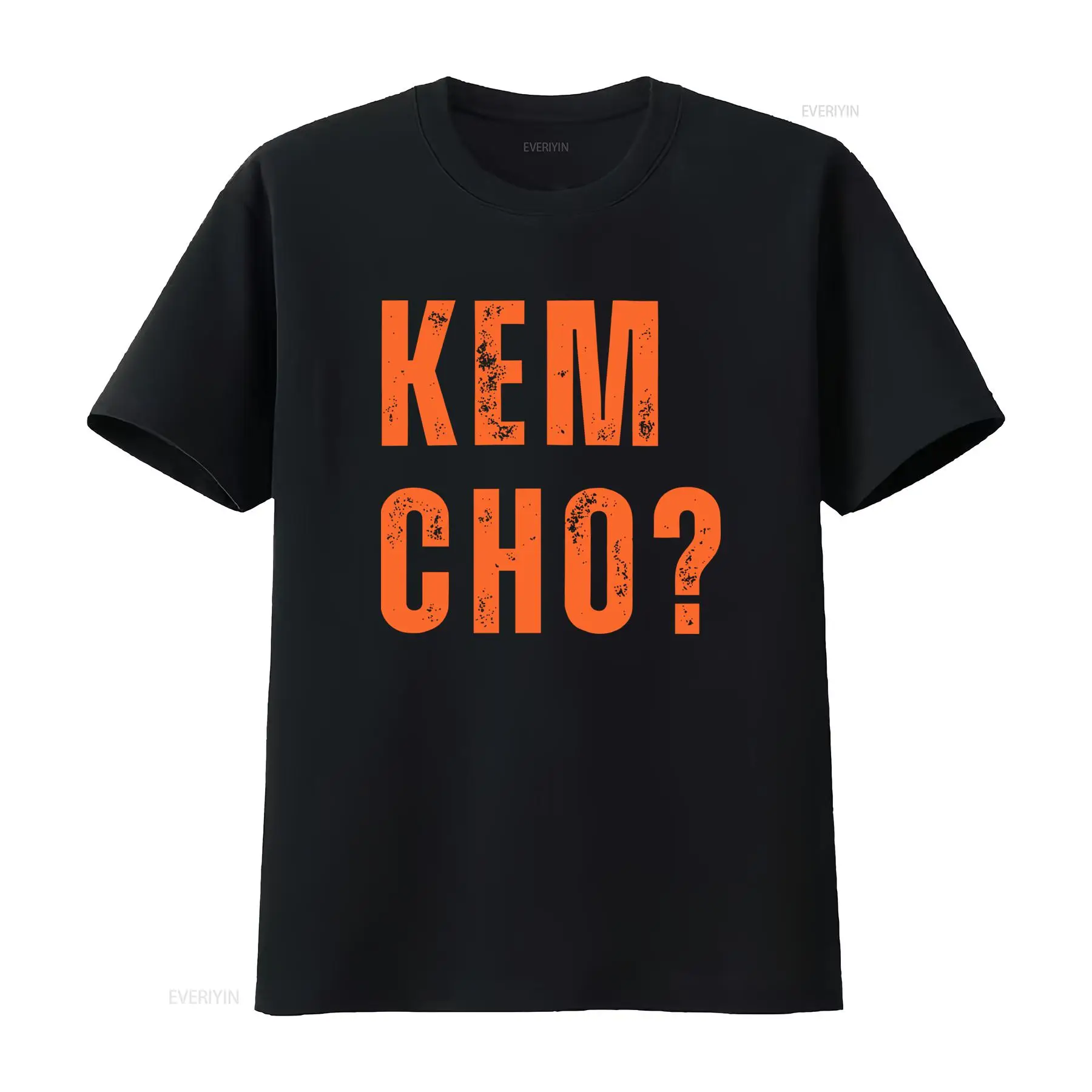 Fashion Ethnic Indian Clothing - Kem Cho T-Shirt aus Gujarati-Baumwolle, indische