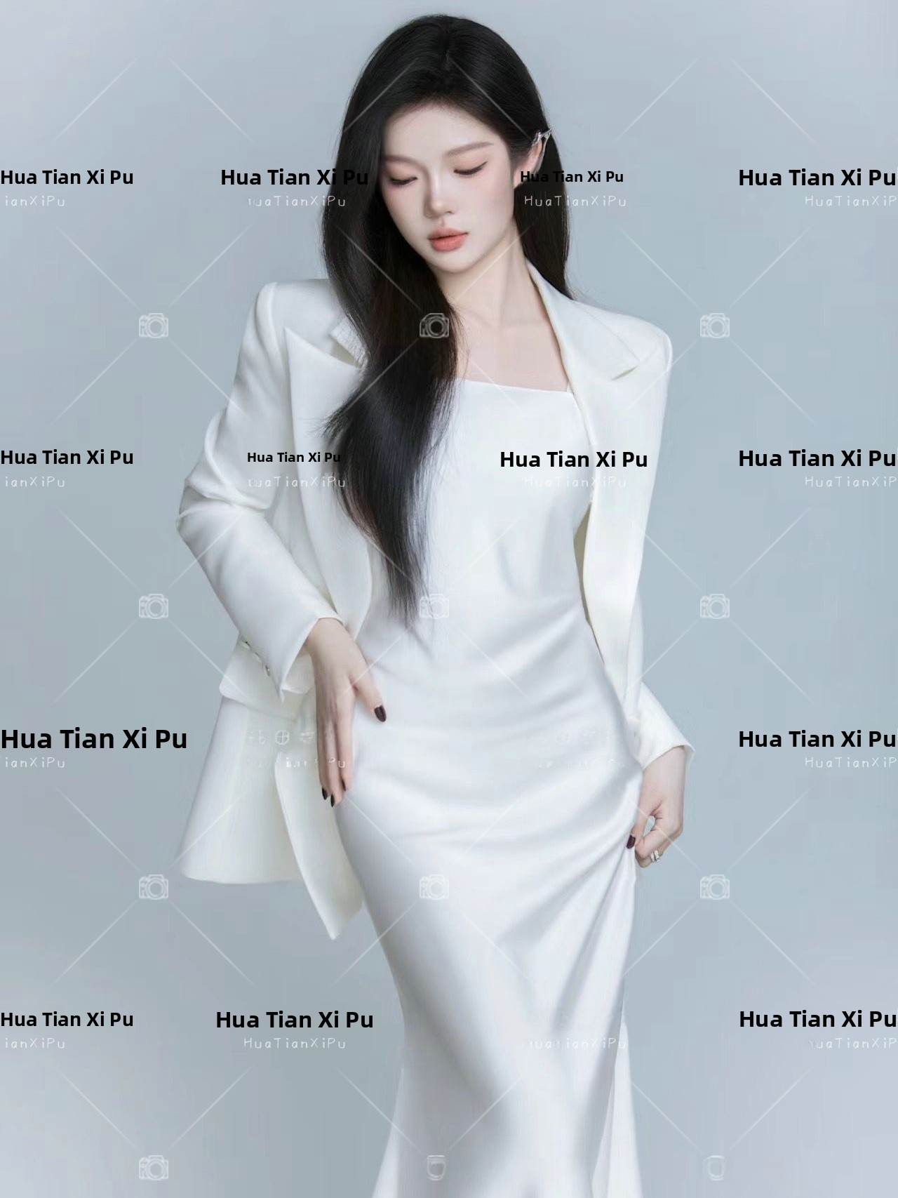 Ethnic Fashion Images - 24 Studio Neues Weißes Anzug-Thema Mode-Magazin