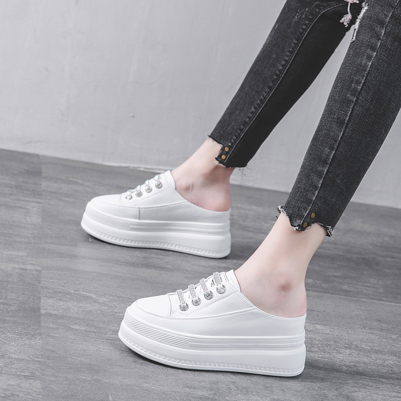 Ethnic Modern Fashion - Mode 8,5 cm Echtes Leder Frauen