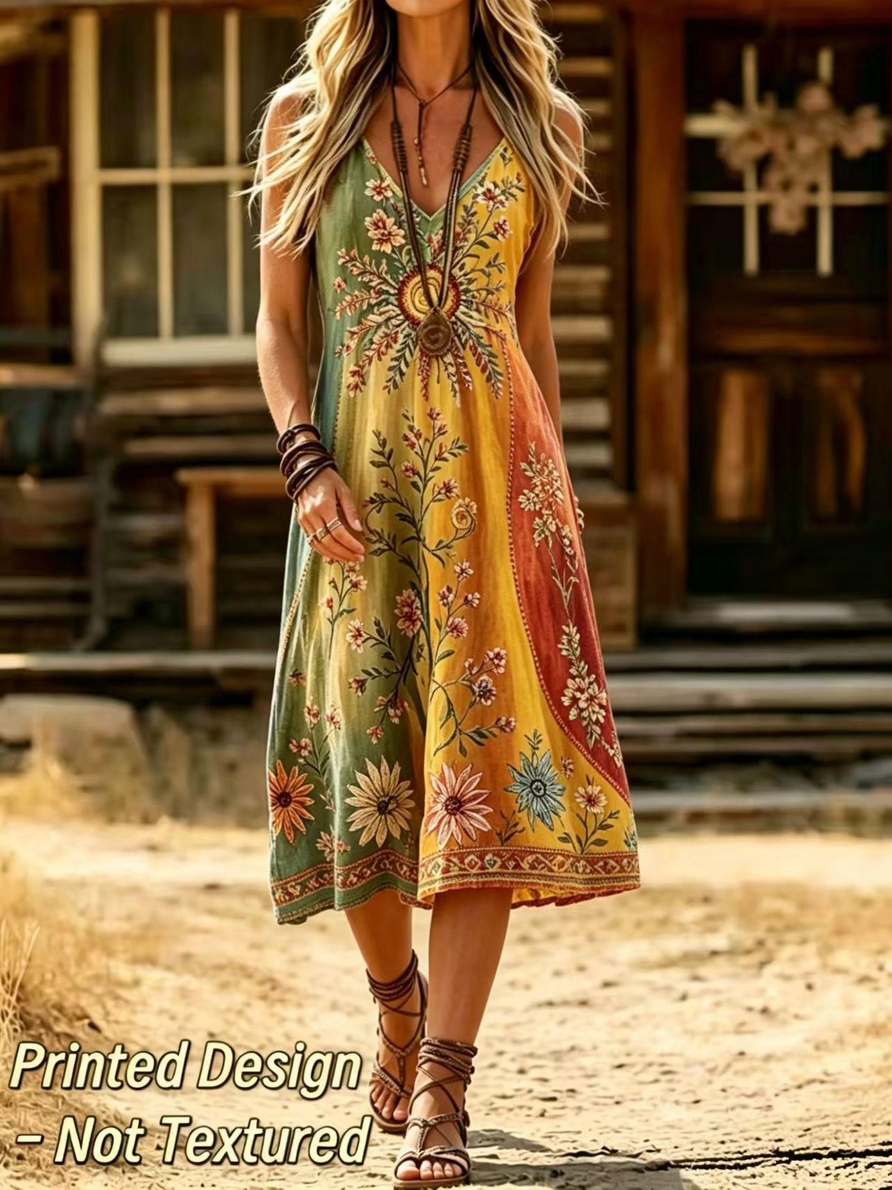 2D-gedrucktes Design – nicht s – Ethnic Boho Fashion Bewertung und Preis