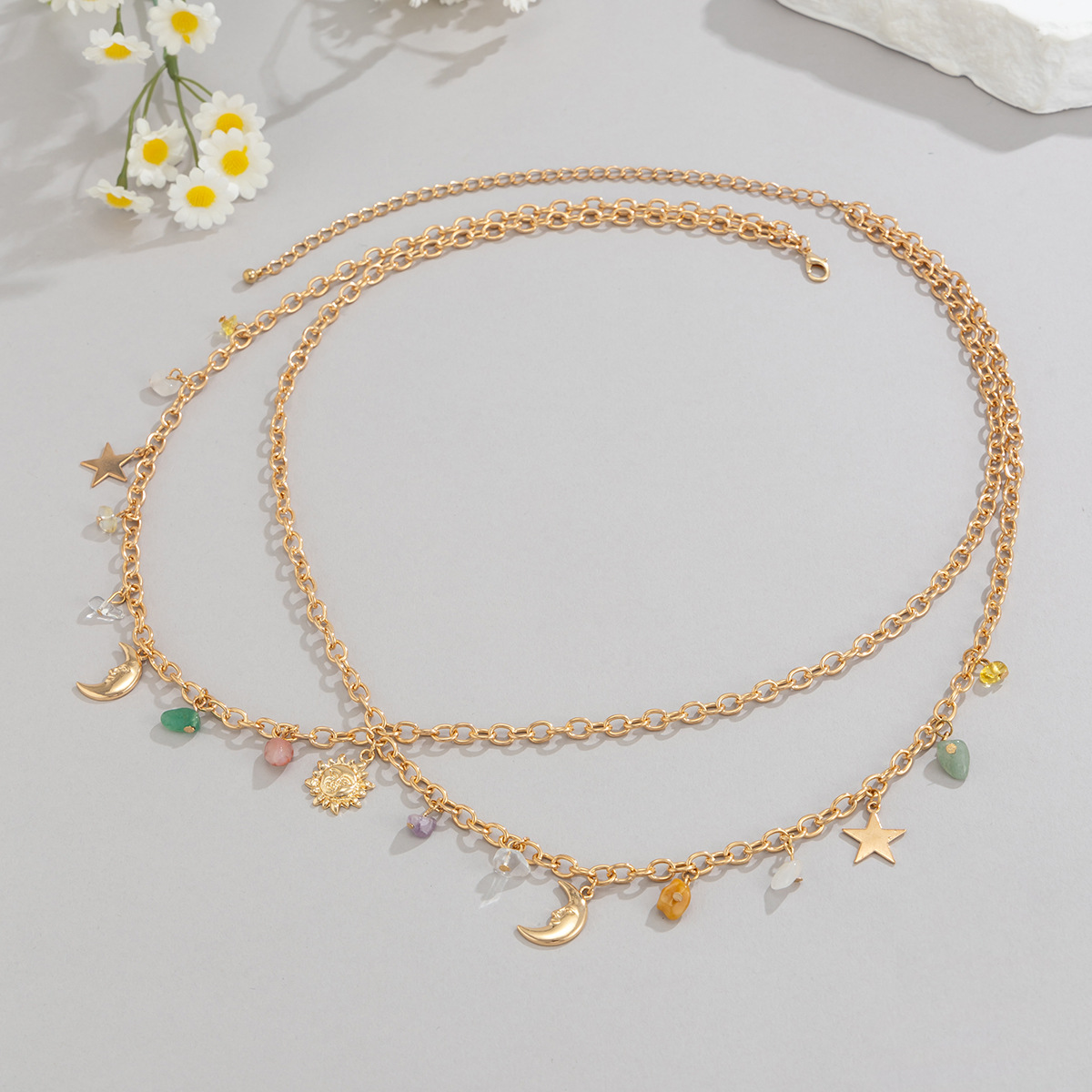 Boho-Stern-Mond-Sonnen-Anhänge – Ethnic Boho Fashion Bewertung und Preis