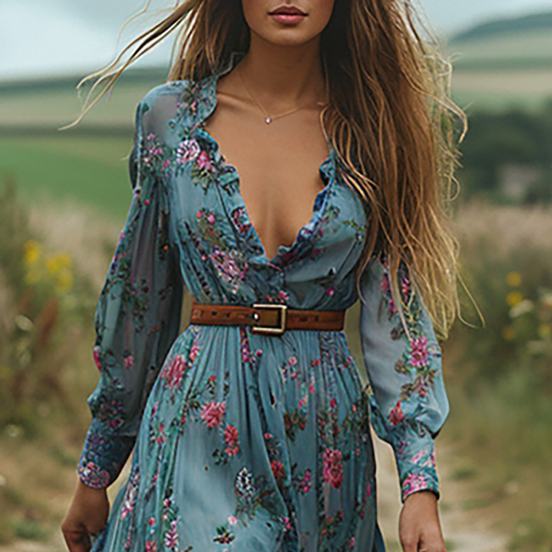 Ethnische Mode Blumen druck Vi – Ethnic Boho Fashion Bewertung und Preis