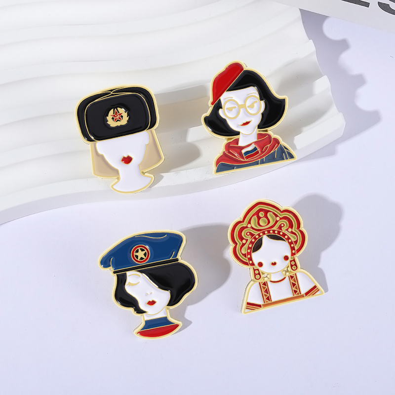 Cartoon Russische Mädchen Char – Ethnic Fashion Images Bewertung und Preis