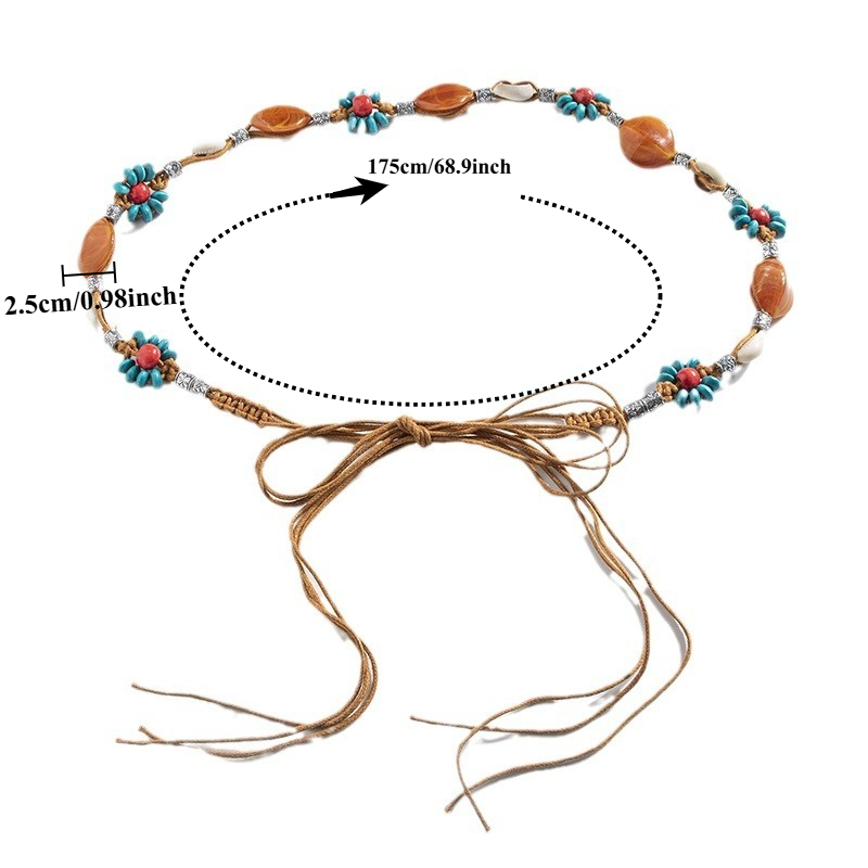 Modischer Damen-Gürtel im Bohe – Ethnic Boho Fashion Bewertung und Preis