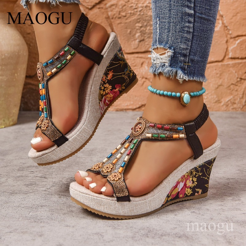 Boho Perlenverzierte Blumen-Ke – Ethnic Modern Fashion Bewertung und Preis