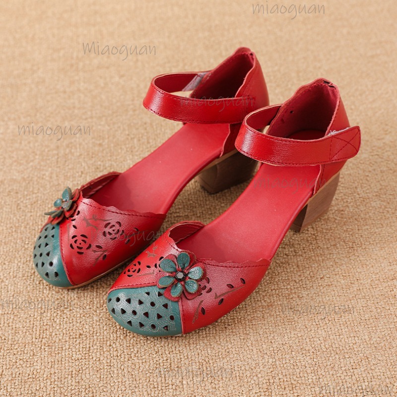 Ausgehöhlte Gladiator-Sandalen – Ethnic Fashion For Women Bewertung und Preis